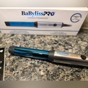 BaBylissPRO Nano Titanium 1” Compact Curling Wand